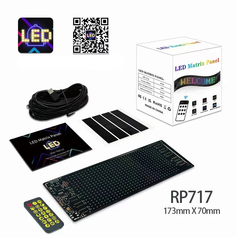 Painel Letreiro de LED Customizável