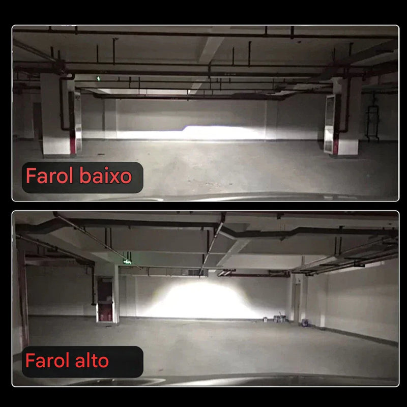 Kit Farol LED 8000 Lumens
