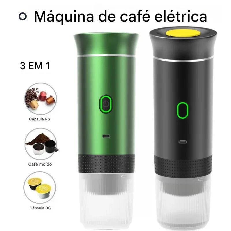 Cafeteira Elétrica Portátil 3 em 1