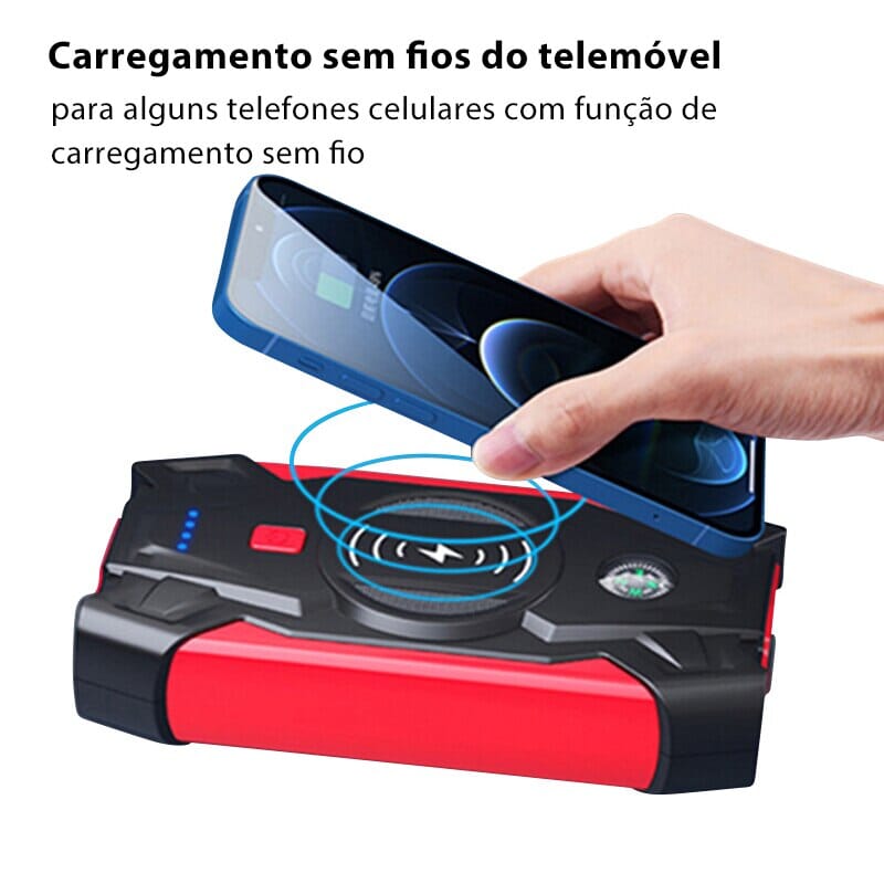 Auxiliar de Partida Portátil Jump Starter