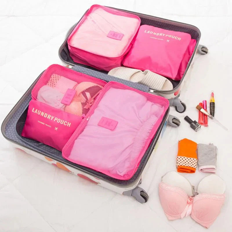 Kit Organizador de Malas para Viagem