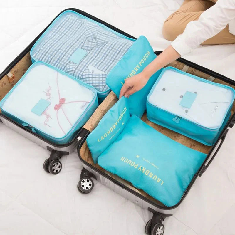 Kit Organizador de Malas para Viagem