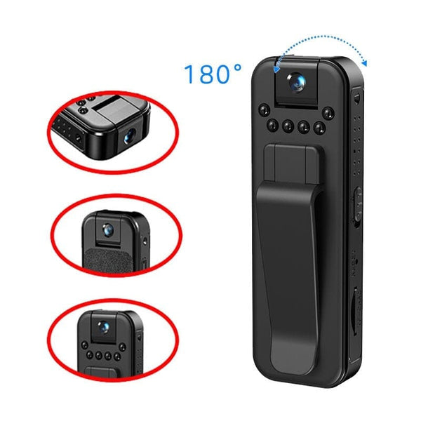 Mini Câmera Portátil 1080p Full HD