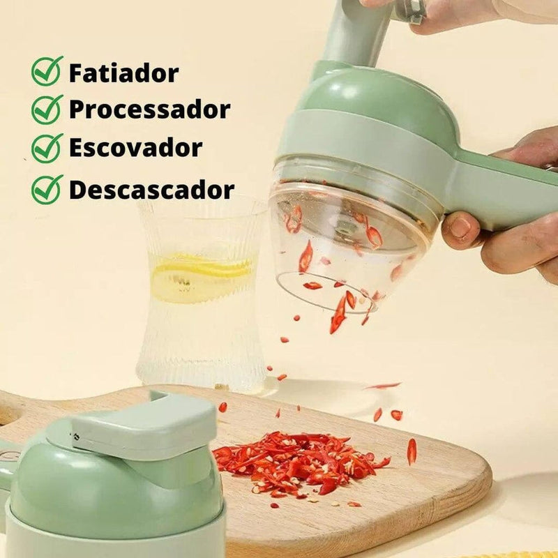 Mini Cortador e Fatiador de Legumes