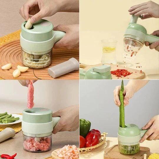 Mini Cortador e Fatiador de Legumes