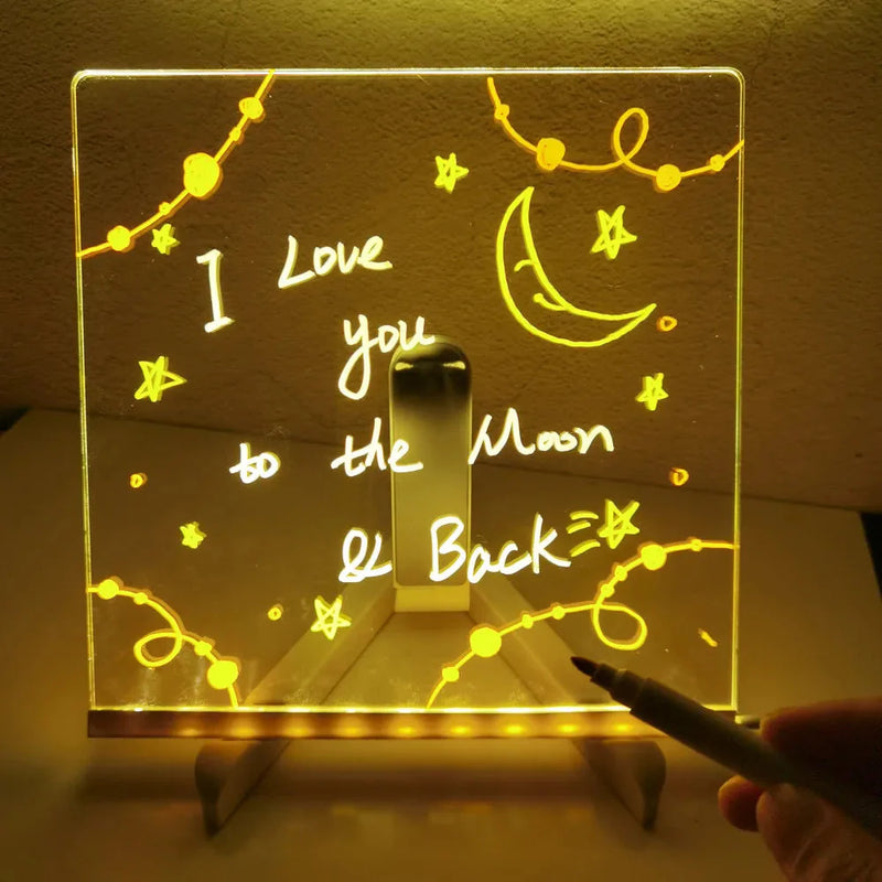 Quadro de Desenho e Anotações com Tinta Apagável