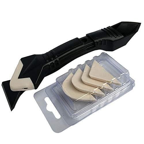 Raspador de Silicone, Selante e Rejunte Multifuncional 3 em 1 Thind