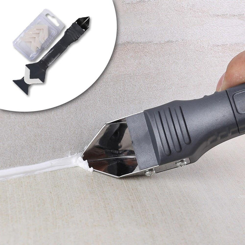 Raspador de Silicone, Selante e Rejunte Multifuncional 3 em 1 Thind