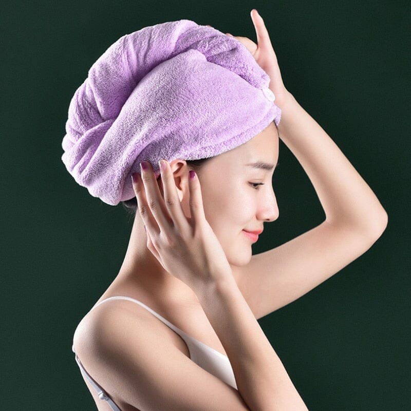 Toalha Mágica Seca Cabelo Rápido