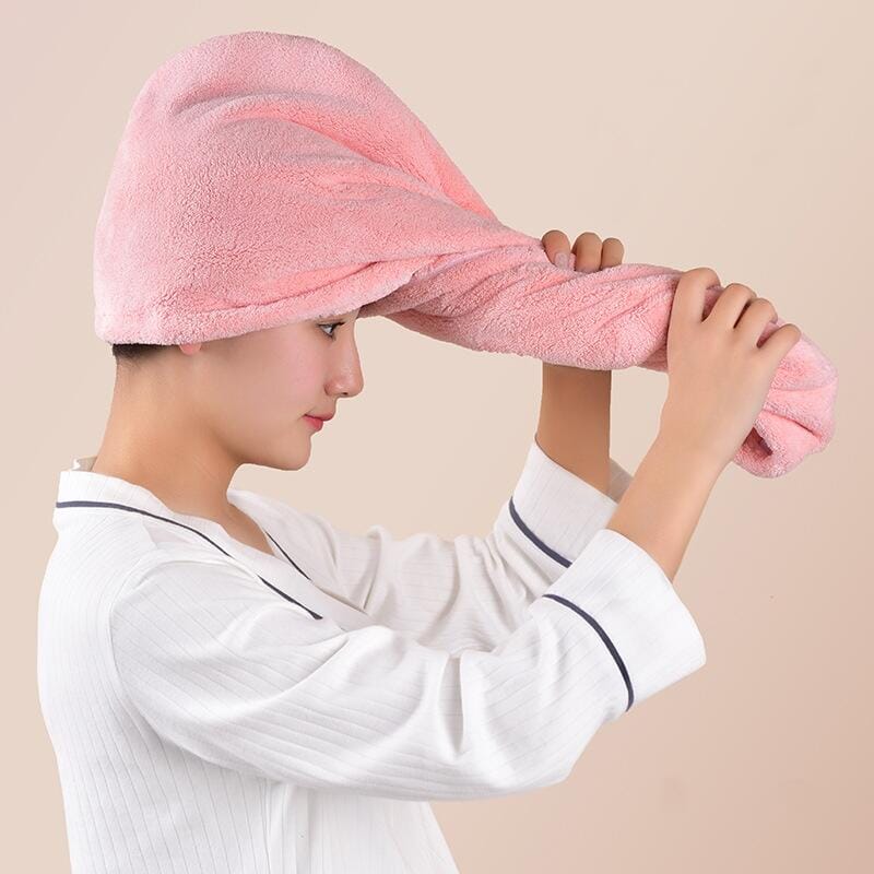 Toalha Mágica Seca Cabelo Rápido