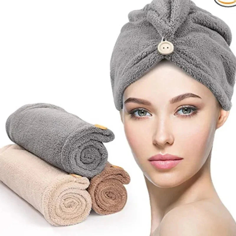 Toalha Mágica Seca Cabelo Rápido